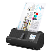 ESCANER EPSON WORKFORCE ES-C380W, 30 PPM / 60IPM, 600D PI,1200 DPI, LED RGB, USB, WIFI