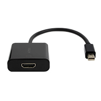 ADAPTADOR ACTECK SHIFT PLUS AH430 / MINI DISPLAYPORT - HDMI / 4K / 20 CM / NEGRO / AC-934770