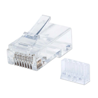 PLUG RJ45 , INTELLINET, 790604 , CAT 6 UTP SOLIDO 90 PZAS