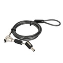 CANDADO LAPTOP , MANHATTAN, 440486 ,NANO LLAVE 1.8MTS GRIS