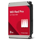 DISCO DURO INTERNO WD RED PRO 8TB 3.5 ESCRITORIO SATA3 6GB/S 512MB 7200RPM 24X7 HOTPLUG NAS 1-24 BAHIAS  WD8005FFBX