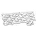 Teclado y Mouse Logitech MK950 Signature Slim Inalámbrico Receptor