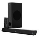 BARRA DE SONIDO ACTECK DYNAMIC TRIM BS670 / SUBWOOFER / SONIDO ESTEREO / 70 W RMS / BLUETOOTH + HDMI ARC + OPTICO + AUX 3.5MM + USB / LED INDICADOR / CONTROL INCLUIDO / NEGRO / AC-935913
