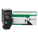TONER LEXMARK 71C80C0 CYAN, ESTANDAR 5000 PAGINAS, PARA CS/CX730, 735