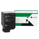 Toner Lexmark 71C80K0 Negro