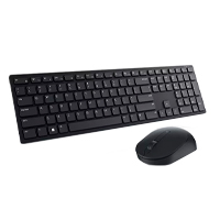 Kit Teclado y Mouse DELL Pro KM5221W Inalámbrico en Ingles