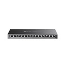 SWITCH TP-LINK SG2016P 16 PUERTOS 8 PUERTOS POE INTEGRADO CON OMADA SDN