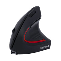 MOUSE TECHZONE TZMOUINA-06 INALAMBRICO RECARGABLE ERGONO 02 VERTICAL 2.4GHZ HASTA 1600 DPI