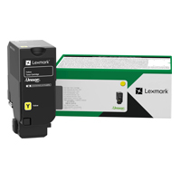 TONER LASER LEXMARK 71C8HY0 AMARILLO, ALTO RENDIMIENTO 10500 PAGINAS, PARA CS730