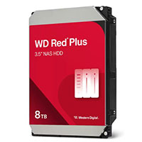 Disco Duro Interno Wd Red Plus 8TB 3.5 Escritorio SATA3 6GB Western