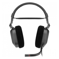 AURICULARES PREMIUM PARA JUEGOS CON SONIDO ENVOLVENTE 7.1 CORSAIR HS80 RGB USB,/NEGRO CA-9011237-NA