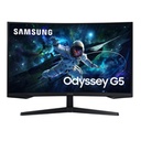MONITOR LED SAMSUNG 32 PULGADAS /G5 G55C ODYSSEY/ QHD (2560 X 1440) / VA / WIDESCREEN /CURVO/ HDMI / DP / 165HZ / NEGRO.