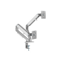 SOPORTE ACTECK ENFORCE MOTION SM626 / MONITOR 17 A 32 PULG / MAX 9 KG POR BRAZO / ARTICUILADO HIDRAULICO / ESCRITORIO / VESA / AJUSTE PARA MONITOR CURVO / INCLINACION Y GIRO AJUSTABLE / AC-936552
