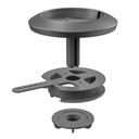 Soporte de Mesa o Techo Logitech para Micrófono Rally Mic Pod Grafito