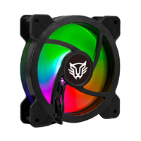 VENTILADOR PARA PC BALAM RUSH EOLOX BLAZE EX50 / FLUJO DE AIRE 30.71 CFM / SILENCIOSO 221 DB / VELOCIDAD 1200 RPM / PINES 3 MACHO Y HEMBRA / NEGRO  /  AURA RGB / BR-938068