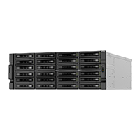 NAS QNAP TS-H3087XU-RP-E2378-64G-US/30 BAHIAS24SATA DE 3.56SATA DE 2.5/RACK4U/INTELXEON 8NUCLEOS HASTA 4.8GHZ/64GBRAM HASTA 128GB/2.5GBE2/10GBE2/USB3.24/FUENTERED/HOTSWAP/NO INCLUYE DISCOS