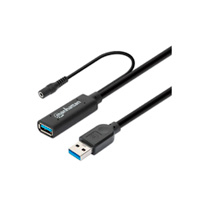 CABLE USB EXTENSION, MANHATTAN,153768,V3.2 EXT. ACTIVA  15.0M NEGRO