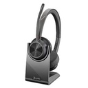 DIADEMA HP POLY 77Y99AA VOYAGER 4320 UC/ INALAMBRICA BLUETOOTH BINAURAL DONGLE USB-A ALCANCE DE 50M HASTA 24 H DE CONVERSACION CONEXION HASTA 2 DISPOSITIVOS (CON BASE DE CARGA)