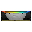 MEMORIA RAM KINGSTON DIMM DDR4 16GB 3200MT/S FURY RENEGADE BLACK XMP RGB CL16 288PIN 1.35V C/DISIPADOR DE CALOR P/PC/GAMER/ALTO RENDIMIENTO KF432C16RB12A/16