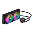 ENFRIAMIENTO LIQUIDO CPU GAMER BALAM RUSH HYDROX PRO HX20 / 2 VENTILADORES / 120MM / ILUMINACION ARGB / NEGRO / BR-937368
