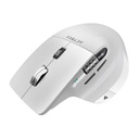 MOUSE ACTECK VIRTUOS PRO MI780 / VERTICAL / INALAMBRICO / DUAL BLUETOOTH USB / RECARGABLE / SCROLL HORIZONTAL / OPTICO / 8 BOTONES / 3200 DPI AJUSTABLE / BLANCO / AC-936194
