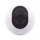 CAMARA MINI PT IP EZVIZ CS-H6 5MP 5 MEGAPIXEL / WI-FI / SEGUIMIENTO INTELIGENTE / AUTO ZOOM / DETECCION DE HUMANOS Y MASCOTAS / DETECCION DE LLANTO DE BEBE / GRABACION EN LA NUBE