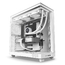 GABINETE NZXT H6 FLOW/ VIDRIO TEMPLADO/BLANCO/ATX, MICRO-ATX, MINI-ITX/ MID TOWER/GAMER