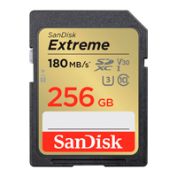 Memoria SanDisk Sdxc 256GB Extreme 180MB