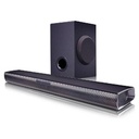 LG SOUND BAR SUBWOOFER, 2.1 CANALES, BLUETOOTH,1600W RMS , WOOFER LEVEL -15-6DB,NEGRO