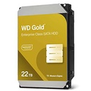 DISCO DURO INTERNO WD GOLD 22TB 3.5 ESCRITORIO SATA3 6GB/S 512MB 7200RPM 24X7 HOTPLUG NAS DVR NVR SERVER DATACENTE WD221KRYZ
