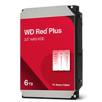 Disco Duro Interno Wd Red Plus 6TB 3.5 Escritorio SATA3 6GB Western