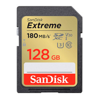 Memoria SanDisk Sdxc 128GB Extreme 180MB