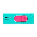 Memoria ADATA 32GB USB 2.0 UV220 Retractil Azul-Rosa
