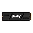 UNIDAD DE ESTADO SOLIDO KINGSTON FURY RENEGADE 2TB NVME PCLE 4.0 GEN4X4 LECT.7300/ESCRIT.7000MB/S DISIPADOR PC/LAPTOP SFYRDK/2000G