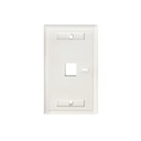 TAPA FACEPLATE , INTELLINET, 772389, BLANCO 1 PERF. ETIQUETA