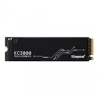 UNIDAD DE ESTADO SOLIDO KINGSTON INTERNO KC3000 4096GB M.2 2280 NVME PCIE GEN 4X4 LECT.7000/ESCRIT.7000 MB/S PC/LAPTOP SKC3000D/4096G