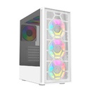 GABINETE GAMER BALAM RUSH DRAGONFLY PERFORM AIRCOOL GM590AW / MEDIA TORRE / MINI ITX, MICRO ATX, ATX / INCLUYE VENTILADOR ARGB / PANEL DE CRISTAL TEMPLADO MALLA / BLANCO / BR-935999