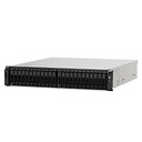 NAS QNAP TS-H2490FU-7302P-128G-US/ALL-FLASH/24 BAHIAS/FORMATO RACK/FUENTE REDUNDANTE/PROCESADOR AMD EPYC 7302P 16NUCLEOS HASTA 3.3 GHZ/128GB RAM/2.5GBE(2)/25 GBE(4) USB 3.2(2)/HOTSWAP/SIN DISCOSDUROS