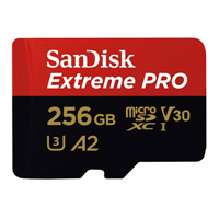 Memoria SanDisk Micro Sdxc 256GB Extreme Pro 200MB