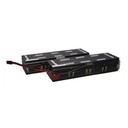 CARTUCHO DE BATERÍAS DE REEMPLAZO DE 48VCD, 2U, 2 JUEGOS DE 4, PARA SISTEMAS UPS SELECTOS.GARANTIA LIMITADA POR 1 AÑO.