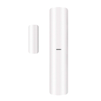 CONTACTO MAGNETICO INALAMBRICO HIKVISION DS-PDMC-EG2-WB + 2 ZONAS PARA AGREGAR SENSORES CABLEADOS / 3 EN 1 / SOPORTA 2 ZONAS CABLEADAS