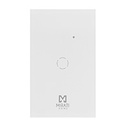 Apagador Inteligente de Pared Mirati de 1 Apagador Touch Wi-Fi 2.4HZ