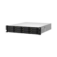 NAS QNAP TS-H1887XU-RP-E2336-32G-US/18 BAHIAS/ RACK 2U/ INTEL XEON 6 NUCLEOS, HASTA 4.8 GHZ/32GB RAM, HASTA 128GB/2.5GBE2/10GBE1/25GBEOPCIONAL/M.2/USB3.22/FUENTEREDU/HOTSWAP/NO INCLUYE DISCOS