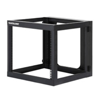 RACK ABIERTO DE 19 INTELLINET PARA MONTAJE EN PARED, 4 POSTES, 9U