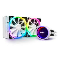 DISIPADOR DE ENFRIAMIENTO LIQUIDO  NZXT KRAKEN X53/240MM/BLANCO MATTE/RGB/GAMER