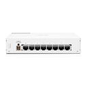 SWITCH HPE ARUBA R8R46A INSTANT ON 1430 CON 8 PUERTOS POE CLASE 4 RJ45 10/100/1000 MBPS NO ADMINISTRABLE
