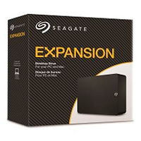 Disco Duro Externo Seagate Expansion 8TB 3.5 Escritorio USB 3.0 Negro