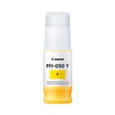 TANQUE DE TINTA CANON PFI-050Y AMARILLO, CAPACIDAD 70 ML, COMPATIBLE TA-20,TA-30