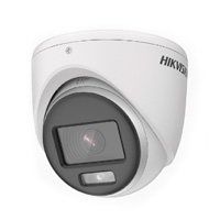CAMARA TURRET TURBOHD 2 MEGAPIXELES HIKVISION DS-2CE70DF0T-MF  IMAGEN A COLOR 24/7 / LENTE 2.8 MM / METAL / LUZ BLANCA 20 MTS / EXTERIOR IP67 / TVI-AHD-CVI-CVBS / DWDR