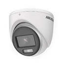 CAMARA TURRET TURBOHD 2 MEGAPIXELES HIKVISION DS-2CE70DF0T-MF  IMAGEN A COLOR 24/7 / LENTE 2.8 MM / METAL / LUZ BLANCA 20 MTS / EXTERIOR IP67 / TVI-AHD-CVI-CVBS / DWDR